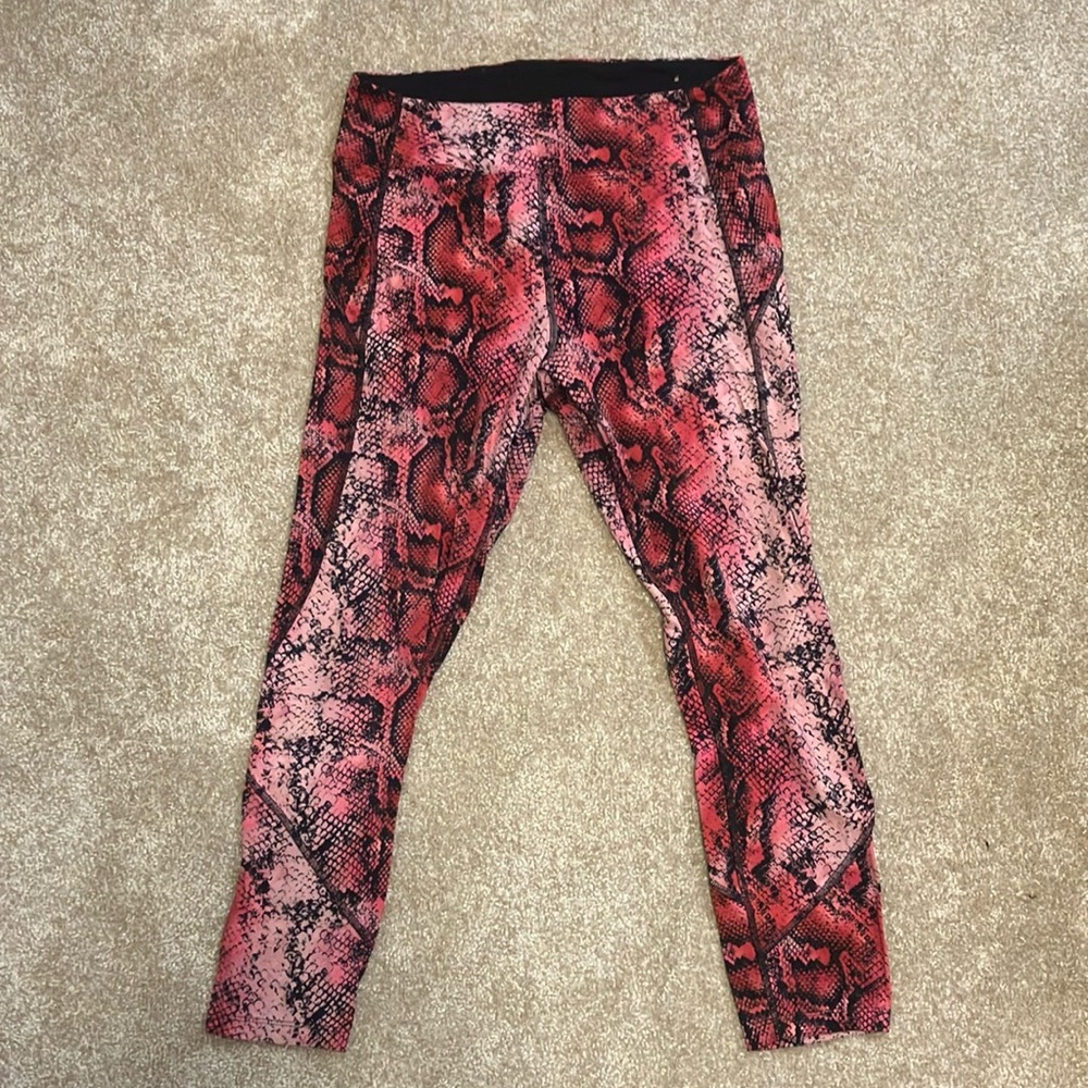 Pink sport leggings